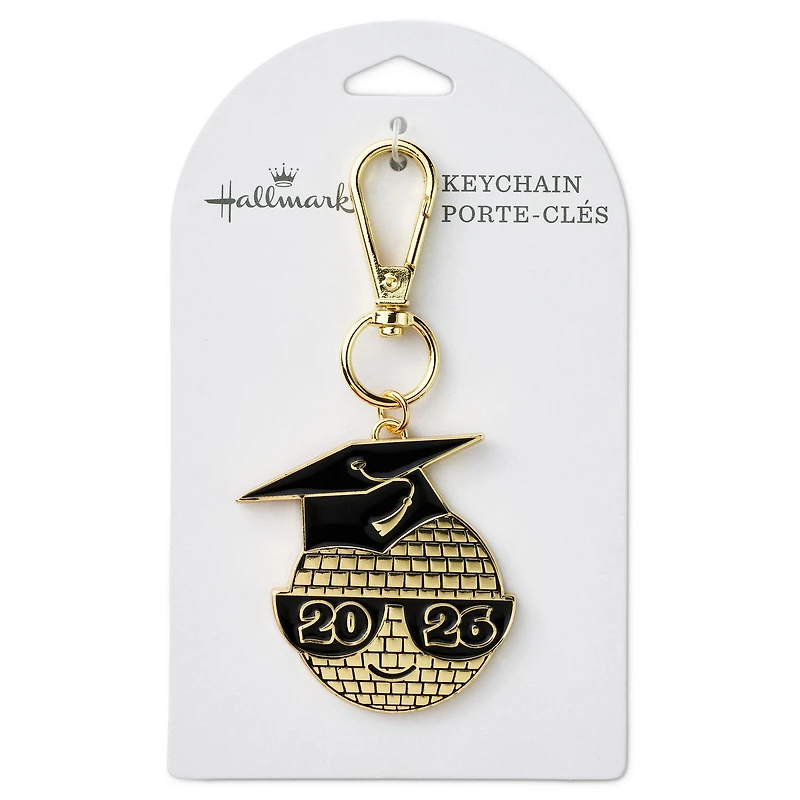 Black and Gold Disco Ball 2026 Graduation Keychain for only USD 14.99 | Hallmark
