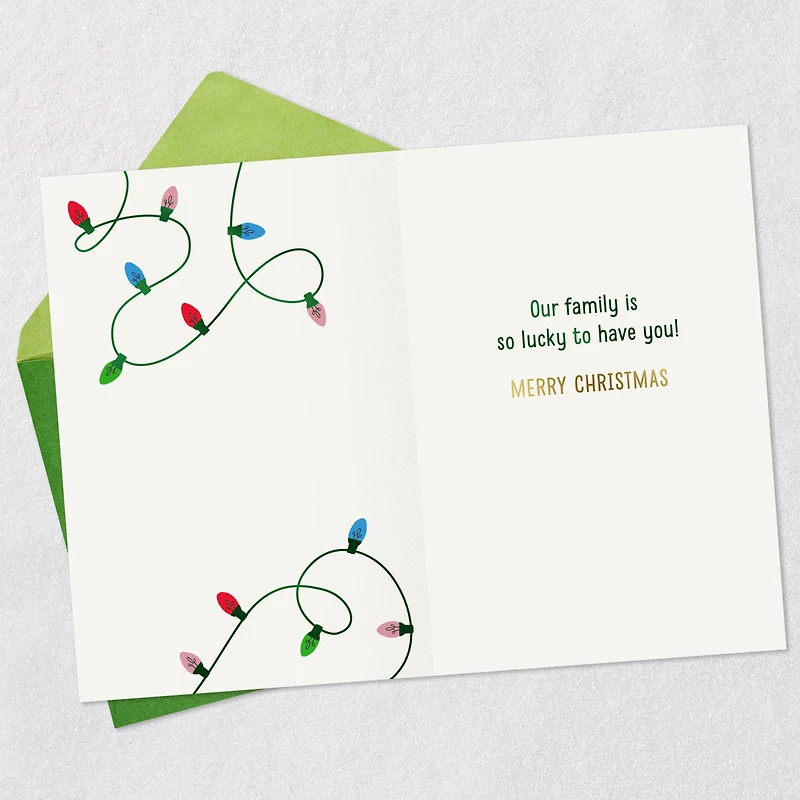 You Brighten Our Lives Christmas Card for Uncle for only USD 3.99 | Hallmark