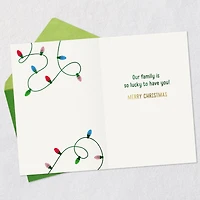 You Brighten Our Lives Christmas Card for Uncle for only USD 3.99 | Hallmark