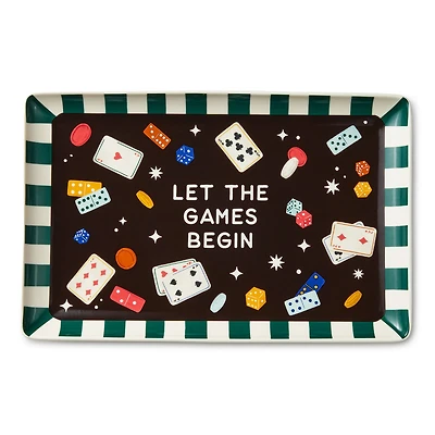 Let the Games Begin Game Night Serving Tray for only USD 28.99 | Hallmark