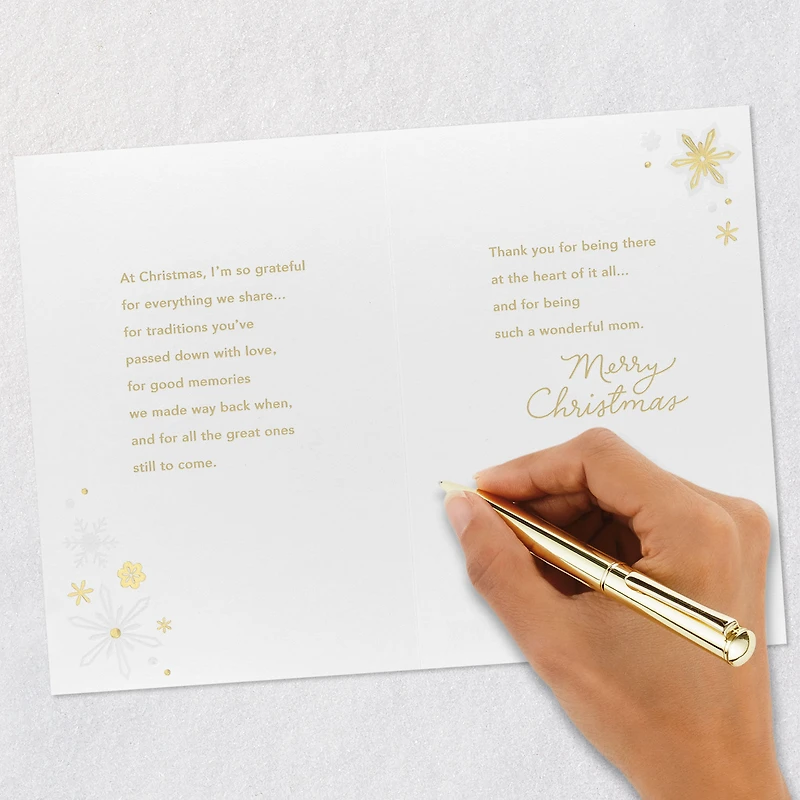 You're at the Heart of It All Christmas Card for Mom for only USD 6.99 | Hallmark