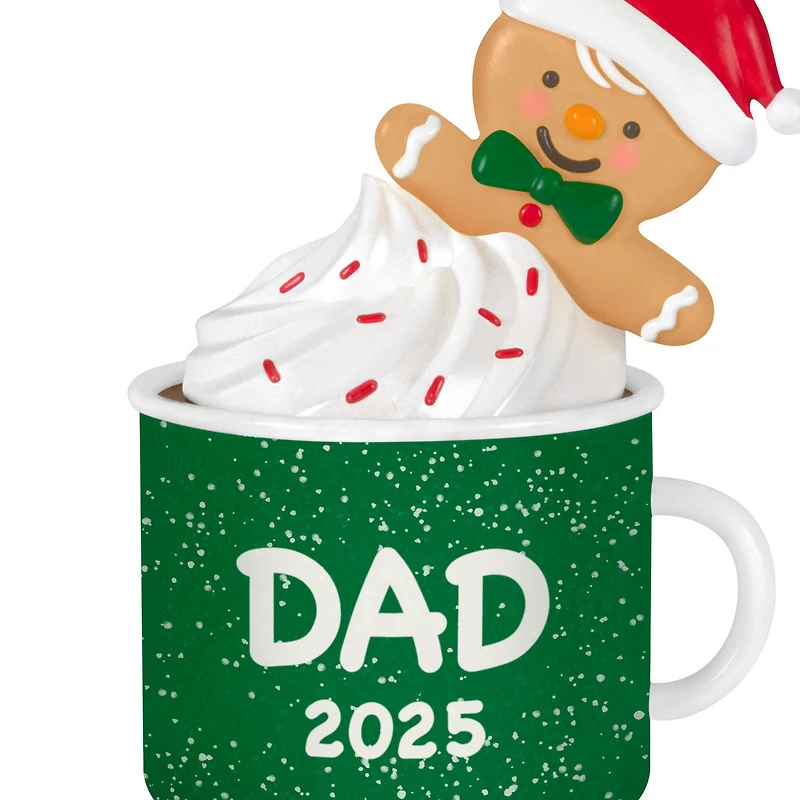 Dad Gingerbread Boy in Mug 2025 Ornament for only USD 18.99 | Hallmark