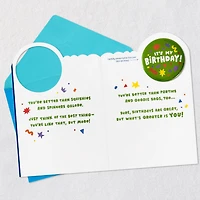 You're Better Than Great Birthday Card for Son With Button Pin for only USD 4.99 | Hallmark