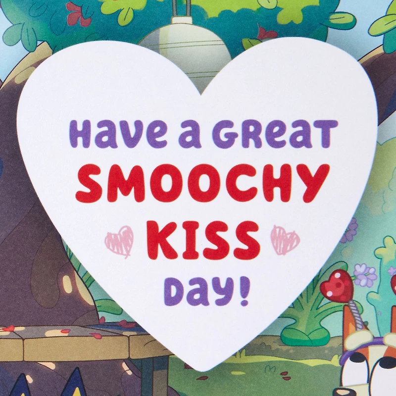 Bluey I Love You Musical Valentine's Day Card for Kids for only USD 7.99 | Hallmark