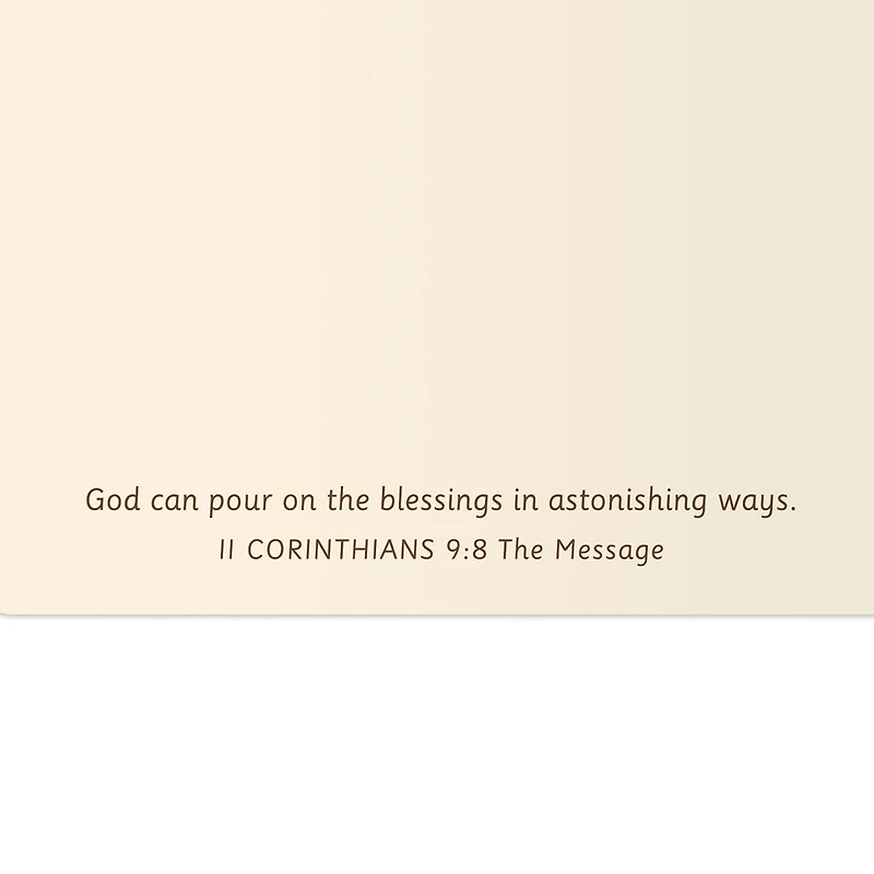 I Thank God Over and Over for You Romantic Religious Thanksgiving Card for only USD 3.99 | Hallmark