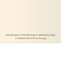 I Thank God Over and Over for You Romantic Religious Thanksgiving Card for only USD 3.99 | Hallmark