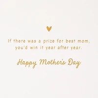 Best Mom, Year After Year Mother's Day Card With Detachable Ornament for only USD 8.99 | Hallmark