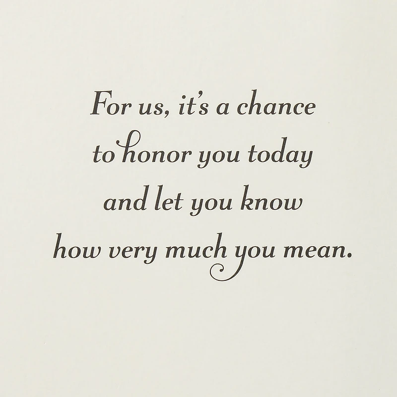 A Chance to Honor You Today 80th Birthday Card for only USD 5.99 | Hallmark