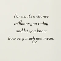 A Chance to Honor You Today 80th Birthday Card for only USD 5.99 | Hallmark