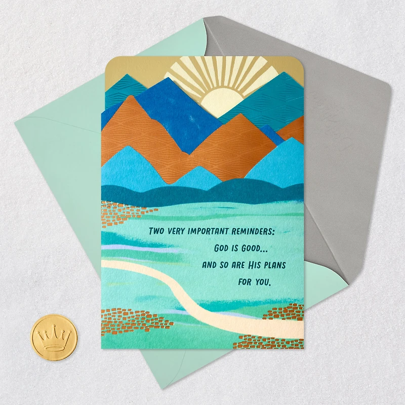 God Has Good Plans for You Religious Encouragement Card for only USD 5.99 | Hallmark