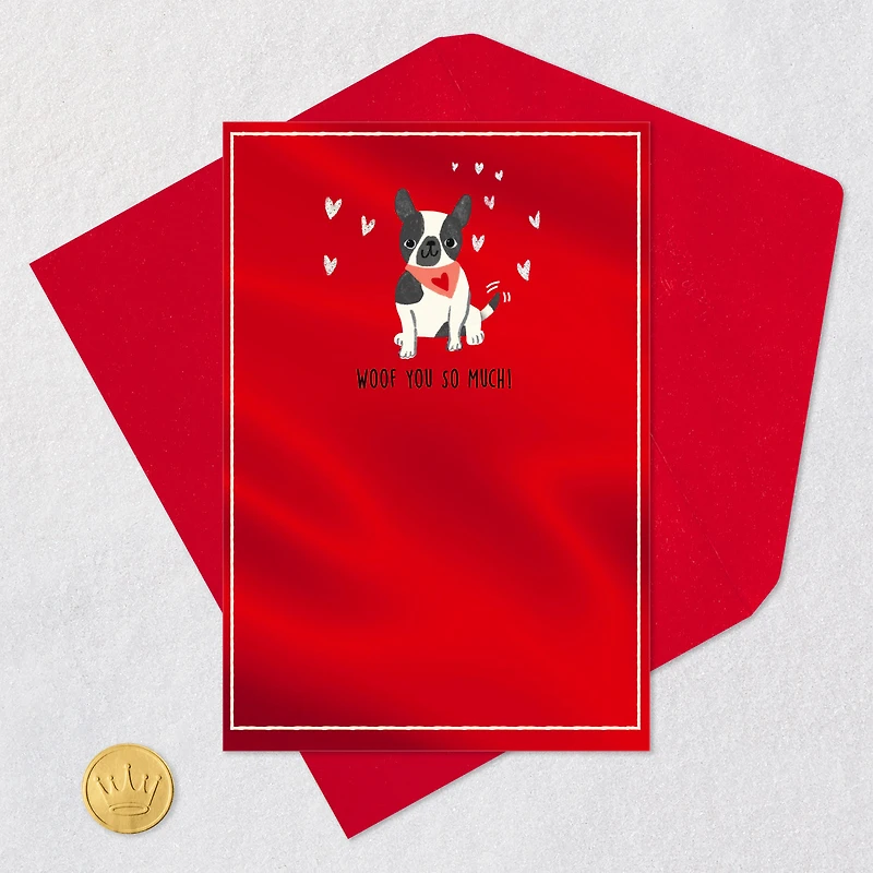 Woof You So Much Valentine's Day Card From the Dog for only USD 2.50 | Hallmark