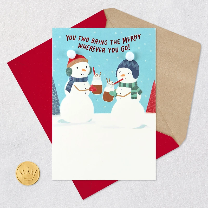 You Two Bring the Merry Christmas Card for Couple for only USD 5.99 | Hallmark