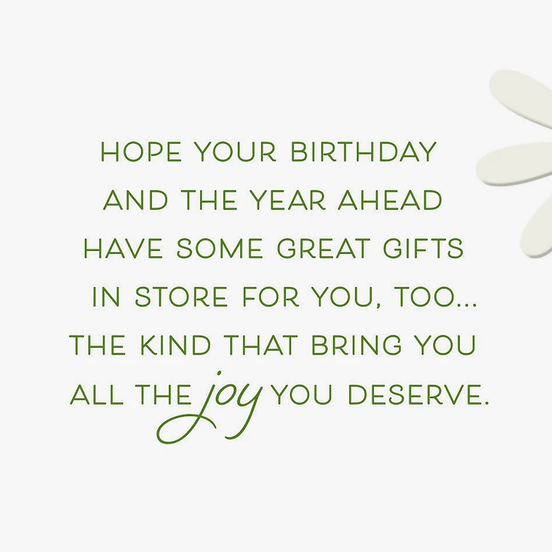 You're One of Life's Best Gifts Birthday Card for Godmother for only USD 2.99 | Hallmark