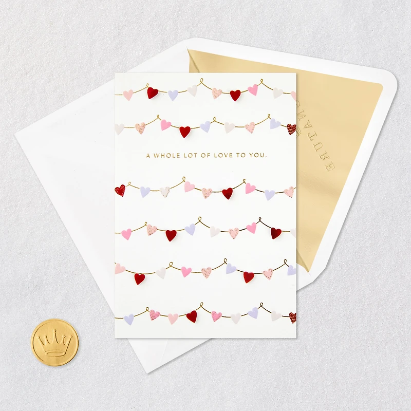 A Whole Lot of Love to You Valentine's Day Card for only USD 6.59 | Hallmark