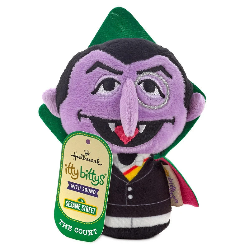 itty bittys® Sesame Street The Count Plush With Sound for only USD 16.99 | Hallmark