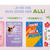 You Deserve More Than Just One Card Funny Birthday Card for Mom for only USD 5.99 | Hallmark