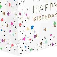 13" Happy Birthday Confetti Large Gift Bag for only USD 5.49 | Hallmark