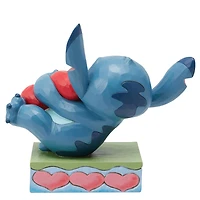 Jim Shore Disney Stitch Hugging Heart Figurine, 5" for only USD 57.00 | Hallmark