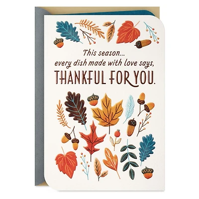 Every Dish, Every Mile, Every Wish Thanksgiving Card for only USD 4.99 | Hallmark