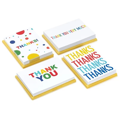 Primary Colors Assorted Blank Thank-You Notes, Pack of 48 for only USD 10.99 | Hallmark