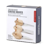 Kikkerland Cheese Knives With Mice Handles, Set of 3 for only USD 16.99 | Hallmark
