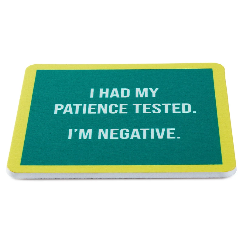 Drinks on Me I'm Negative Funny Coaster for only USD 4.99 | Hallmark