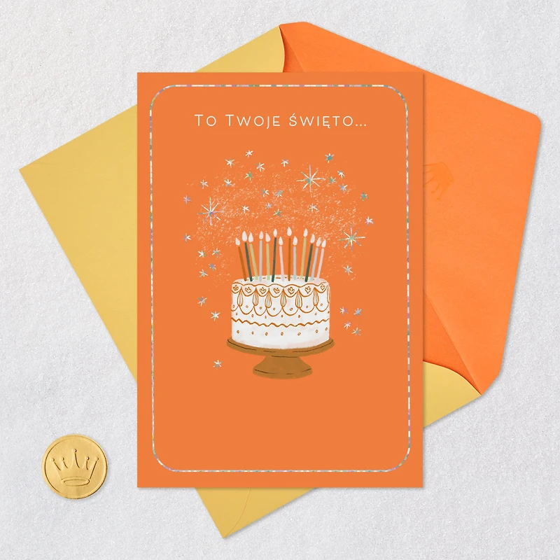 You're Wonderful Polish-Language Birthday Card for only USD 2.99 | Hallmark