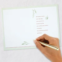 Our Thoughts Are With You Sympathy Card From Us for only USD 5.99 | Hallmark