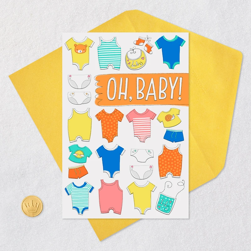 Big Congrats on Your New Little One New Baby Card for only USD 2.50 | Hallmark
