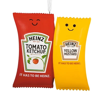 Heinz™ Ketchup and Mustard Packets Hallmark Ornament for only USD 11.49 | Hallmark