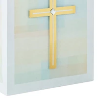 9.6" Gold Cross on Pastel Medium Gift Bag for only USD 3.99 | Hallmark