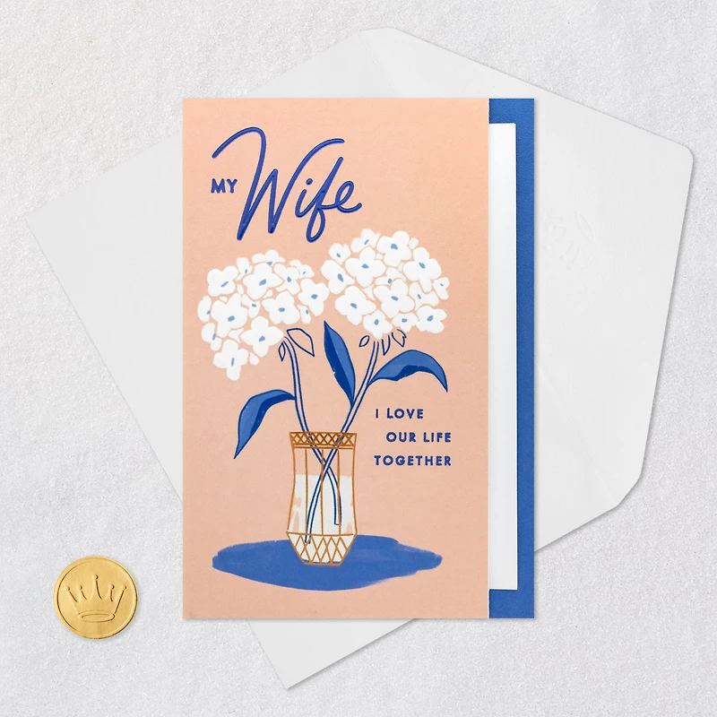 I'm So Lucky Anniversary Card for Wife for only USD 6.99 | Hallmark