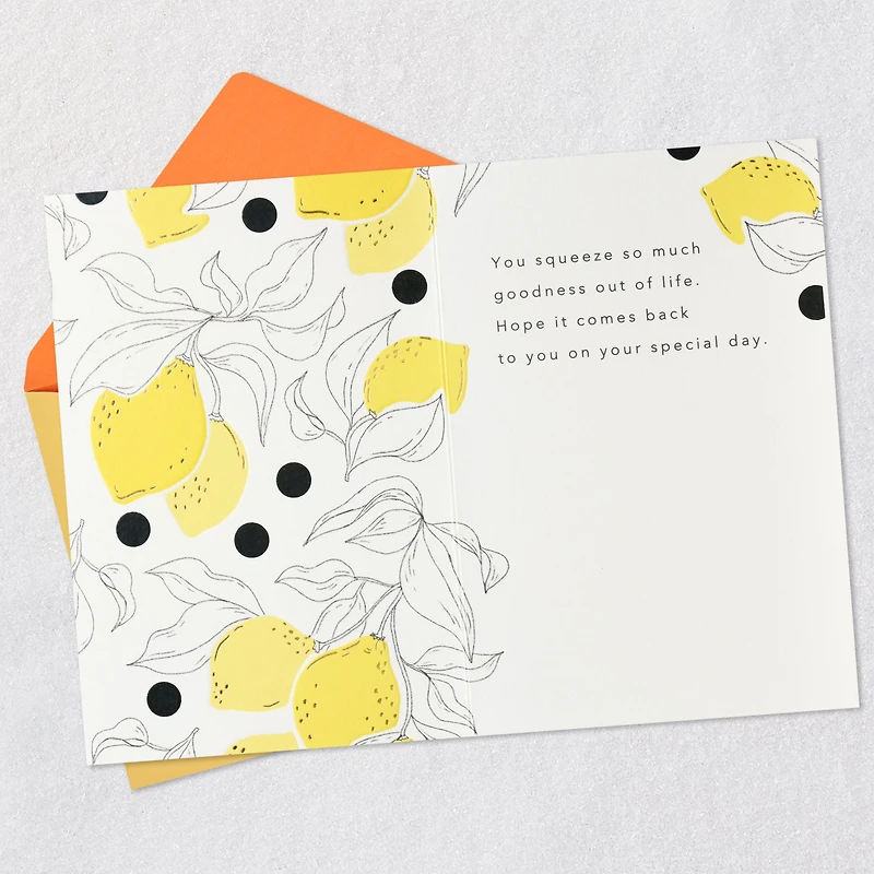 All the Goodness for You Birthday Card for only USD 4.99 | Hallmark