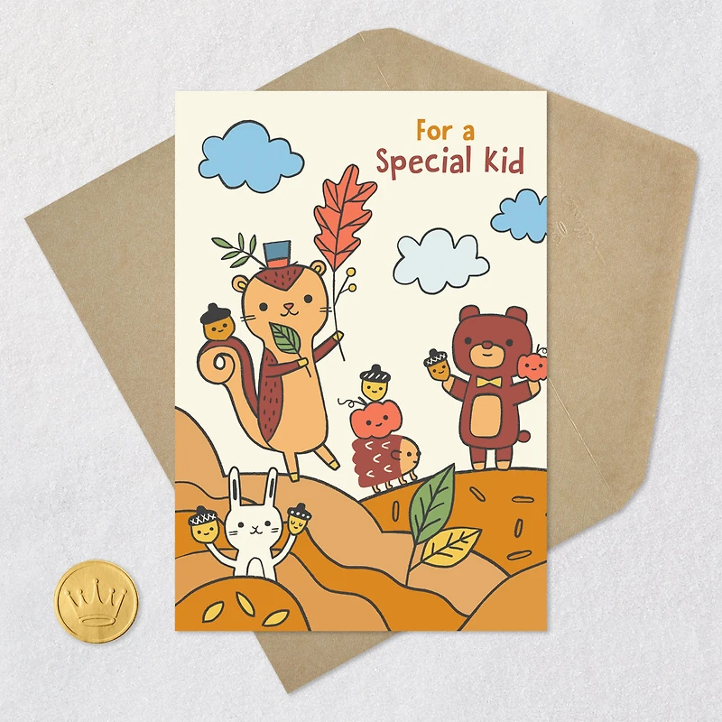 It's the Season for Feeling Loved Thanksgiving Card for Kids for only USD 0.99 | Hallmark