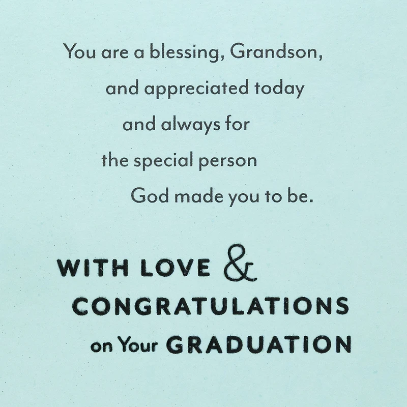 God's Perfect Plans for You Religious Graduation Card for Grandson for only USD 4.99 | Hallmark