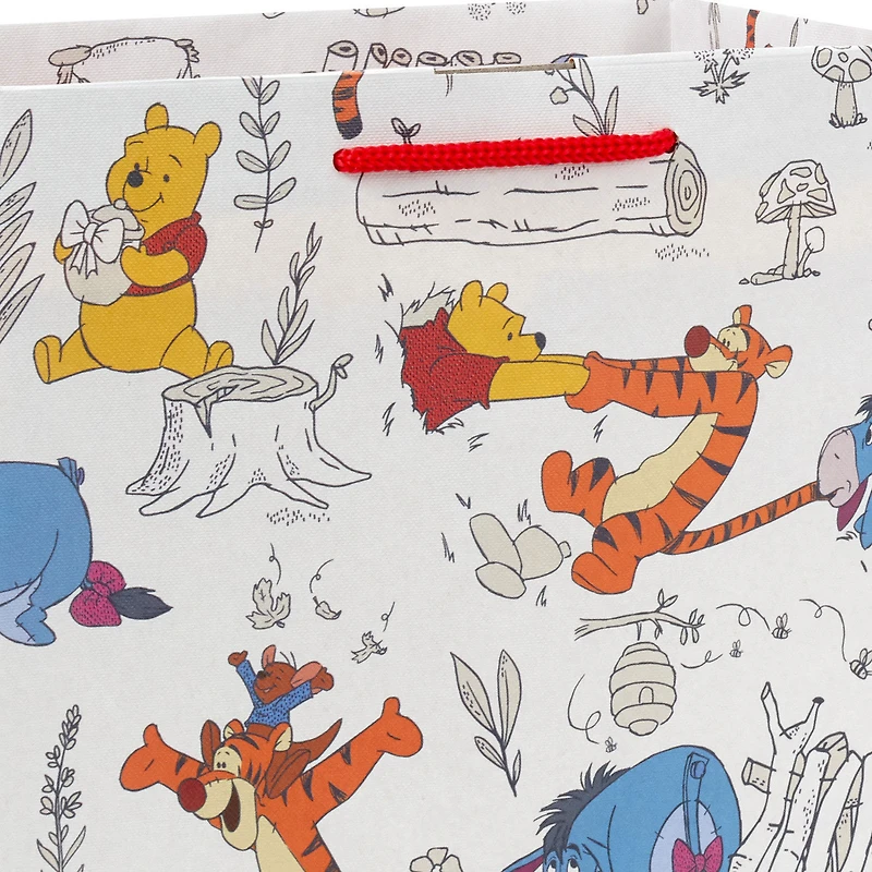 9.6" Disney Winnie the Pooh Friends Together Medium Gift Bag for only USD 3.49 | Hallmark