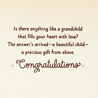 Precious Blessing New Baby Card for Grandparents for only USD 5.59 | Hallmark