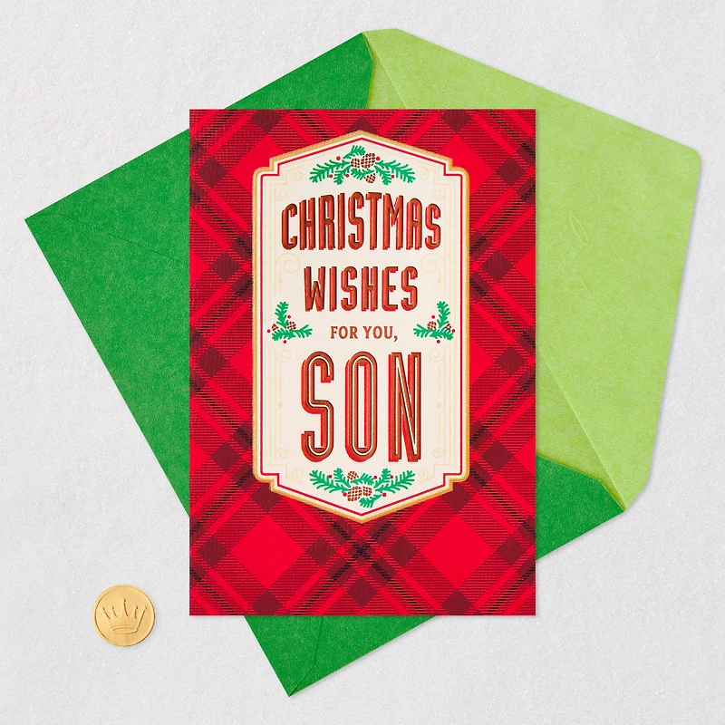 Special Wishes for You Christmas Card for Son for only USD 5.99 | Hallmark
