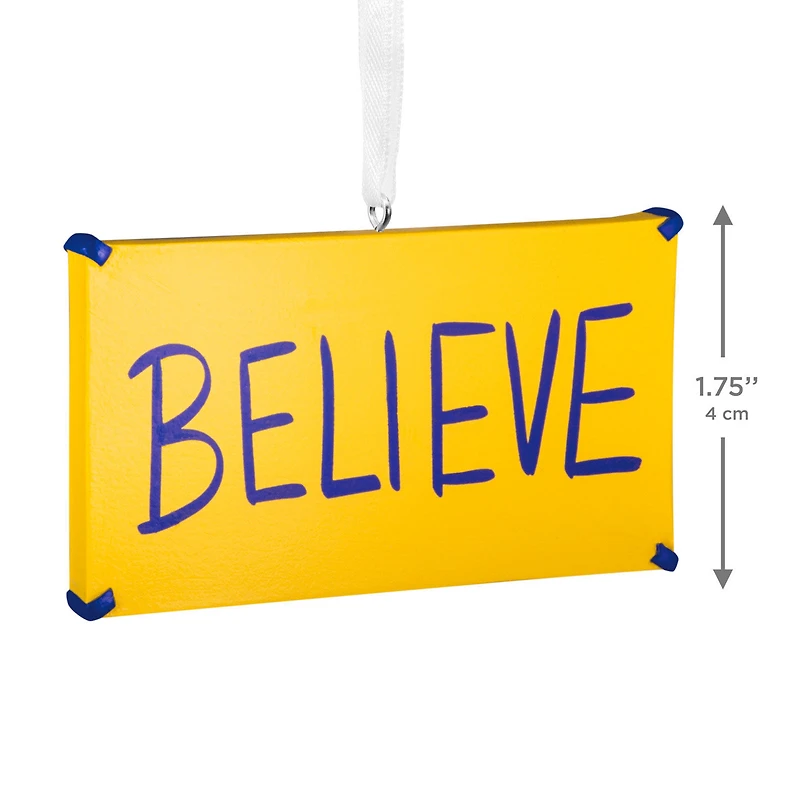 Ted Lasso™ Believe Sign Hallmark Ornament for only USD 11.49 | Hallmark