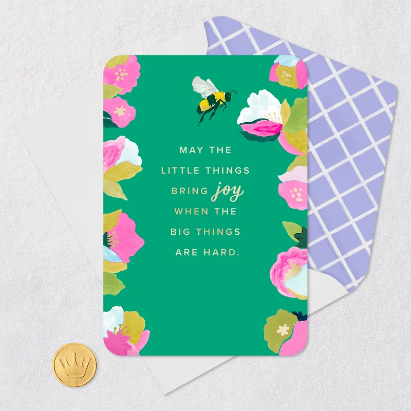 May the Little Things Bring Joy Encouragement Card for only USD 2.99 | Hallmark
