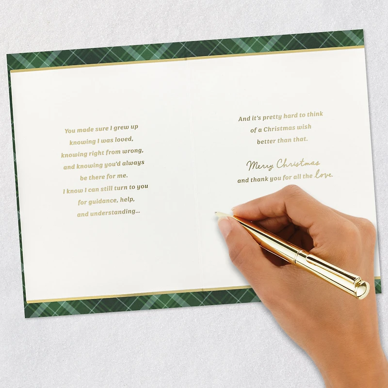 You're the Best Wish Christmas Card for Mom and Dad for only USD 6.99 | Hallmark