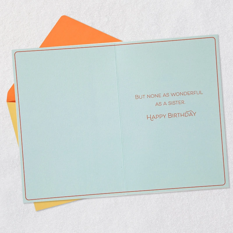 You're a Wonderful Gift Birthday Card for Sister for only USD 2.99 | Hallmark