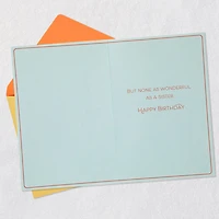 You're a Wonderful Gift Birthday Card for Sister for only USD 2.99 | Hallmark