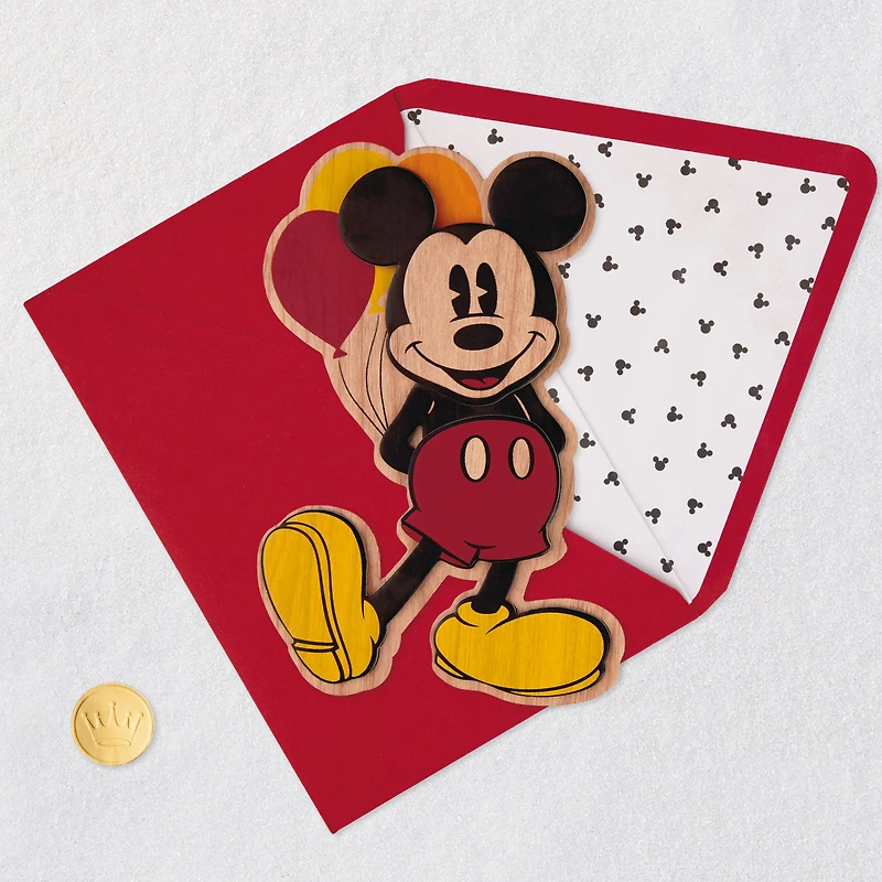 Disney Mickey Mouse Make a Wish Birthday Card for only USD 10.59 | Hallmark