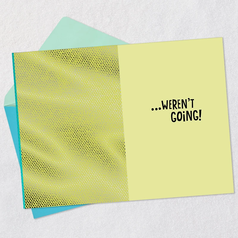 We Wish You Weren't Going Funny Goodbye Card From All for only USD 4.59 | Hallmark