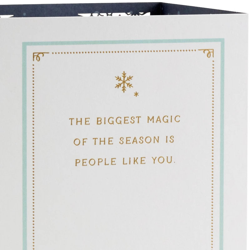 You Make the Season Magic Snowman 3D Pop-Up Christmas Card for only USD 8.99 | Hallmark