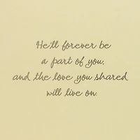 Love and Warm Thoughts Sympathy Card for Loss of Husband for only USD 4.99 | Hallmark