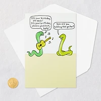 Don't Think, Just Celebrate Funny Birthday Card for only USD 3.99 | Hallmark