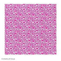 Floral Pink on White Tissue Paper, 6 Sheets for only USD 1.99 | Hallmark