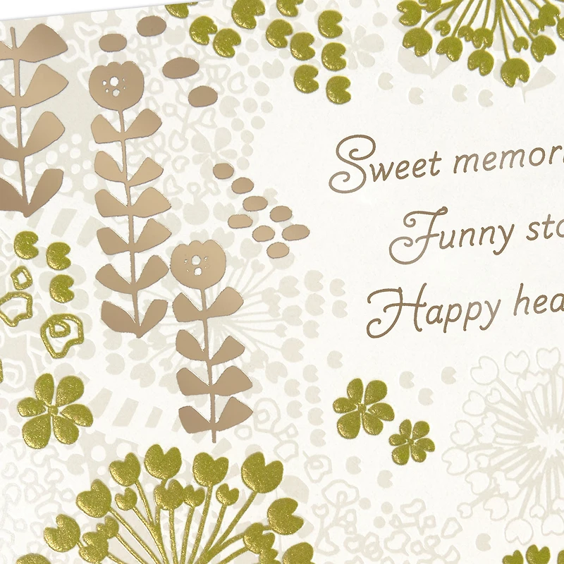 Sweet Memories, Happy Hearts Anniversary Card for only USD 4.99 | Hallmark